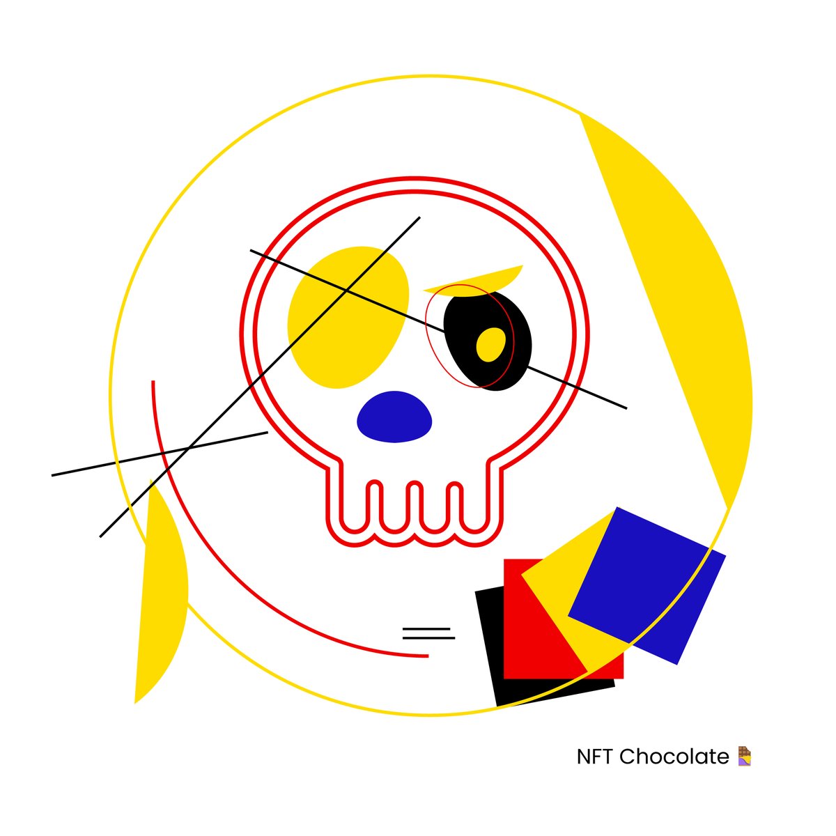 iamnftchocolate's tweet photo. @8thproject1 Funny contest, here is my 8th Skull 🥷🏻 https://t.co/2VpR6FXnQB