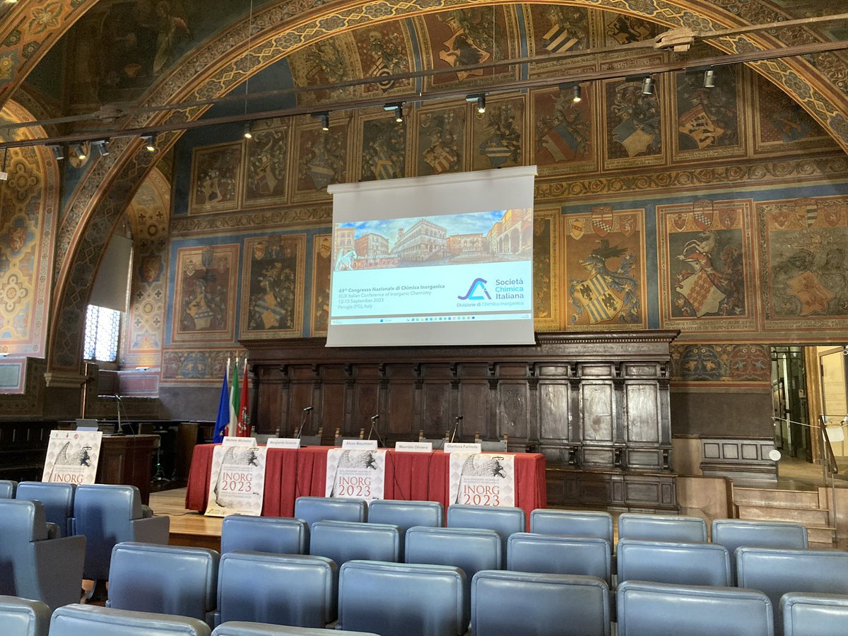Delighted to attend the XLIX National Congress of Italian Chemical Society <a href="/inorg2023/">XLIX Congresso Nazionale di Chimica Inorganica</a>, this year in Perugia 🇮🇹. <a href="/SaraCerra_/">Sara Cerra</a> will be on stage during the oral session (Tue. 12th). <a href="/BeaPennacchi/">Beatrice Pennacchi</a> will be available during poster session at P61 (Wed. 13th).

<a href="/SocChimIta/">Società Chimica Italiana</a> #UniPG