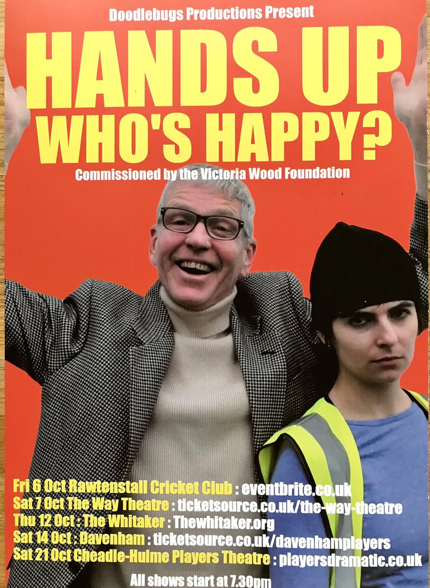 Steve Cooper (@steveco91120751) on Twitter photo Victoria Wood inspired comedy, outreaching in the provinces. Links on leaflet. <a href="/RawtenstallCC/">Rawtenstall CC</a> <a href="/TheWayTheatreVM/">The Way Theatre</a> <a href="/DavenhamPlayers/">DavenhamTheatre</a> <a href="/PlayersDramatic/">Players Dramatic Soc</a> Victoria Wood inspired comedy, outreaching in the provinces. Links on leaflet. <a href="/RawtenstallCC/">Rawtenstall CC</a> <a href="/TheWayTheatreVM/">The Way Theatre</a> <a href="/DavenhamPlayers/">DavenhamTheatre</a> <a href="/PlayersDramatic/">Players Dramatic Soc</a>