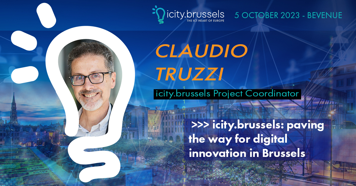 💥 Meet Claudio Truzzi, MBA, PhD, RTTP, icity.brussels Project Coordinator at the icity Finale next 5 October at BeVenue 👇
➡️ Register now at forms.office.com/pages/response…
ℹ️ More info about the event 👉 icity.brussels/icity-finale/