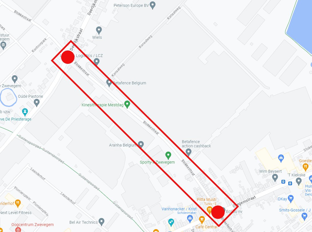 Gemeente Zwevegem (@gemzwevegem) on Twitter photo โ ๏ธOpgeletโ ๏ธ
Gaslek in de Blokkestraat: vanaf het kruispunt Deerlijkstraat t.e.m. het kruispunt Otegemstraat.
Brandweer, politie en Fluvius zijn ter plaatse. De beide kruispunten en dit deel van de Blokkestraat zijn uit voorzorg afgezet. 
#ZwevegemInformeert #Opgelet #Gaslek โ ๏ธOpgeletโ ๏ธ
Gaslek in de Blokkestraat: vanaf het kruispunt Deerlijkstraat t.e.m. het kruispunt Otegemstraat.
Brandweer, politie en Fluvius zijn ter plaatse. De beide kruispunten en dit deel van de Blokkestraat zijn uit voorzorg afgezet. 
#ZwevegemInformeert #Opgelet #Gaslek