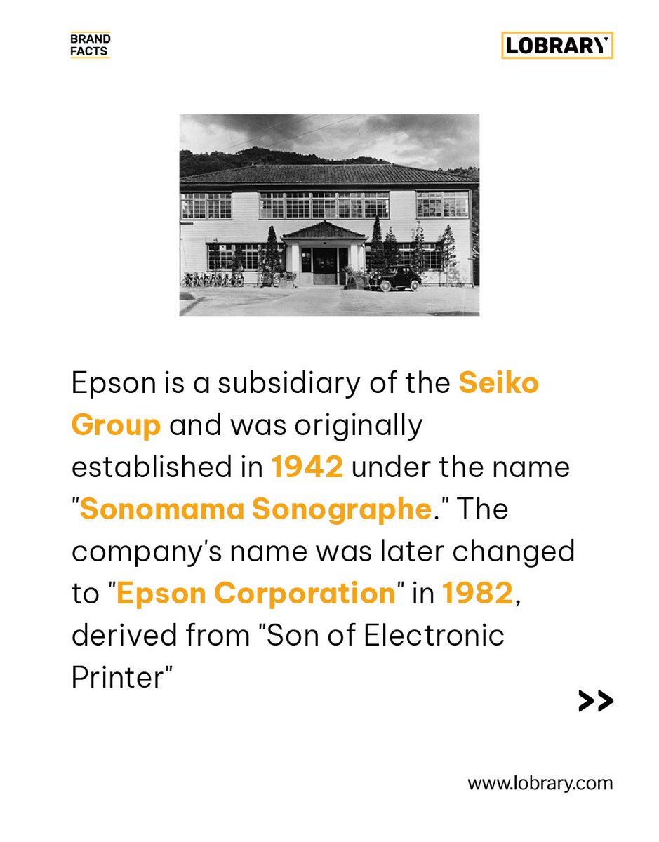 Lobrary_'s tweet photo. Epson is committed to sustainability and has set eco-friendly targets. Their products have introduced eco-friendly features, such as reducing energy consumption and using recycled materials.
#lobrary #brandfacts #brands #epson #branding #facts #ad #libraryofbrands #laptop #hidden https://t.co/FqXbLOuOQQ