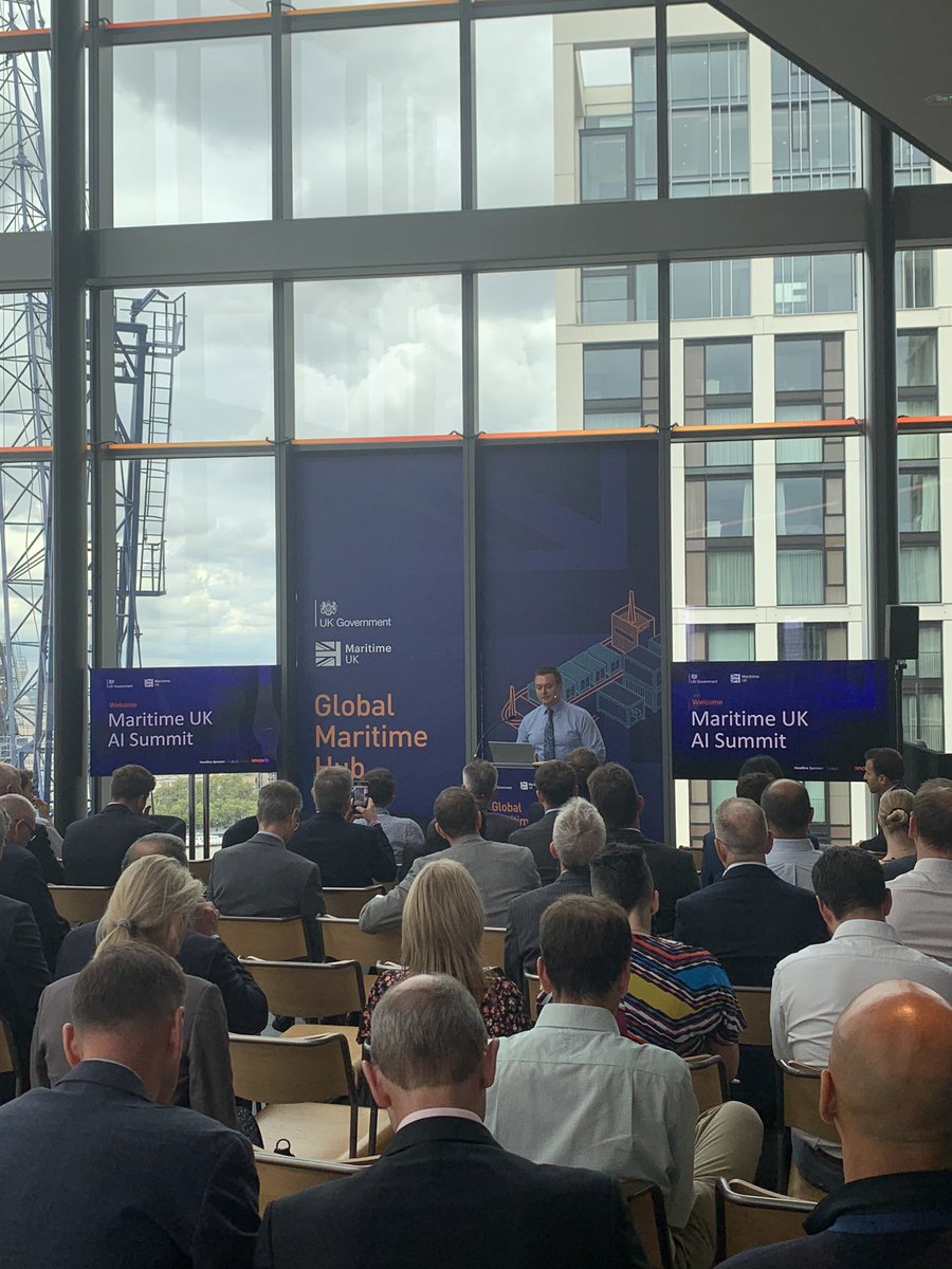 Maritime UK (@maritimeuk) on Twitter photo The <a href="/LISWOfficial/">London International Shipping Week 2025</a> Maritime UK AI summit is underway 👏 First up, introductions from our CEO <a href="/CSR_MUK/">Chris Shirling-Rooke</a> 🤖🧠
This event has been kindly sponsored by <a href="/Ancoris/">Telana (formerly Ancoris)</a>
#LISW23 #MaritimeUK #Maritime2050 The <a href="/LISWOfficial/">London International Shipping Week 2025</a> Maritime UK AI summit is underway 👏 First up, introductions from our CEO <a href="/CSR_MUK/">Chris Shirling-Rooke</a> 🤖🧠
This event has been kindly sponsored by <a href="/Ancoris/">Telana (formerly Ancoris)</a>
#LISW23 #MaritimeUK #Maritime2050