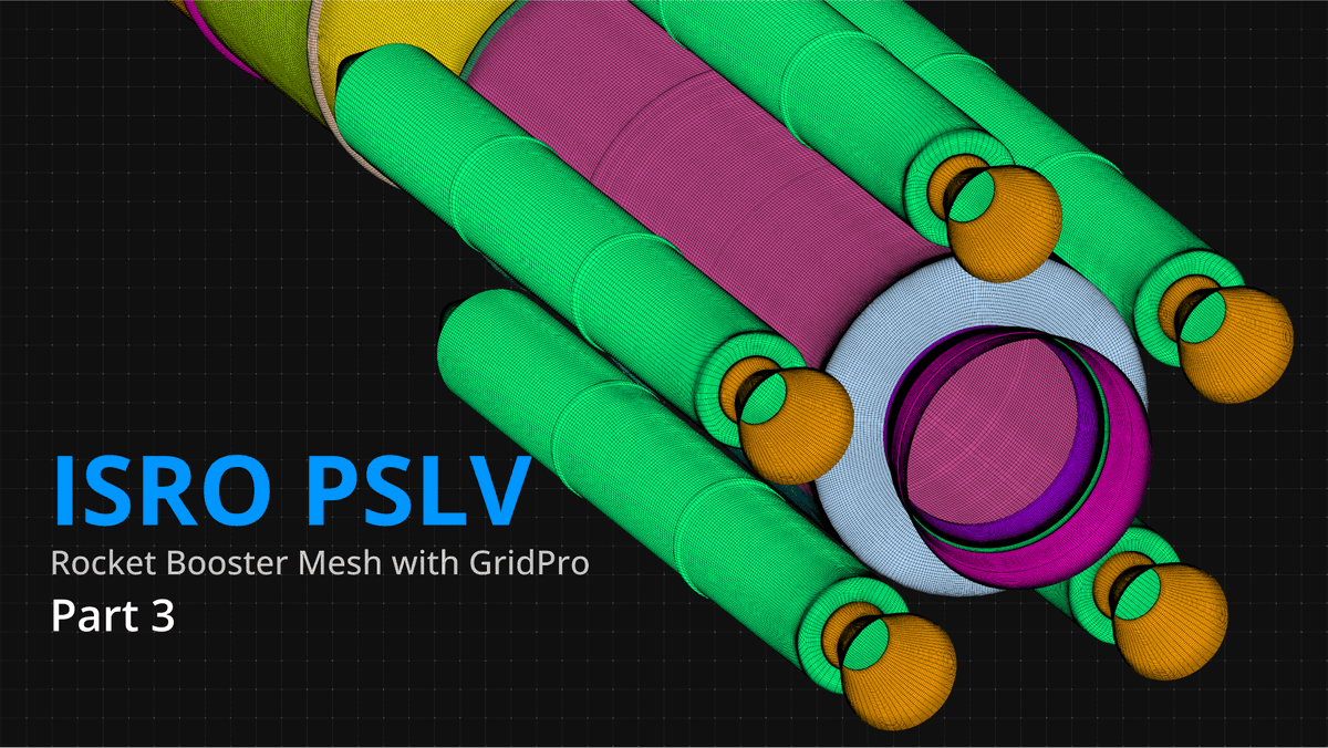 GridPromesh's tweet photo. https://t.co/0o71SUeRdV

This #TutorialTuesday, we will continue working on the PSLV rocket mesh, building upon the approach we discussed in Part 1.

#pslv #isro #chandrayaan3 #moonlanding #isro_moon #gridpro #mesh #multiblock #isro_rocket_mesh #meshing #gridpro #Rockets https://t.co/dzKKicIzZf