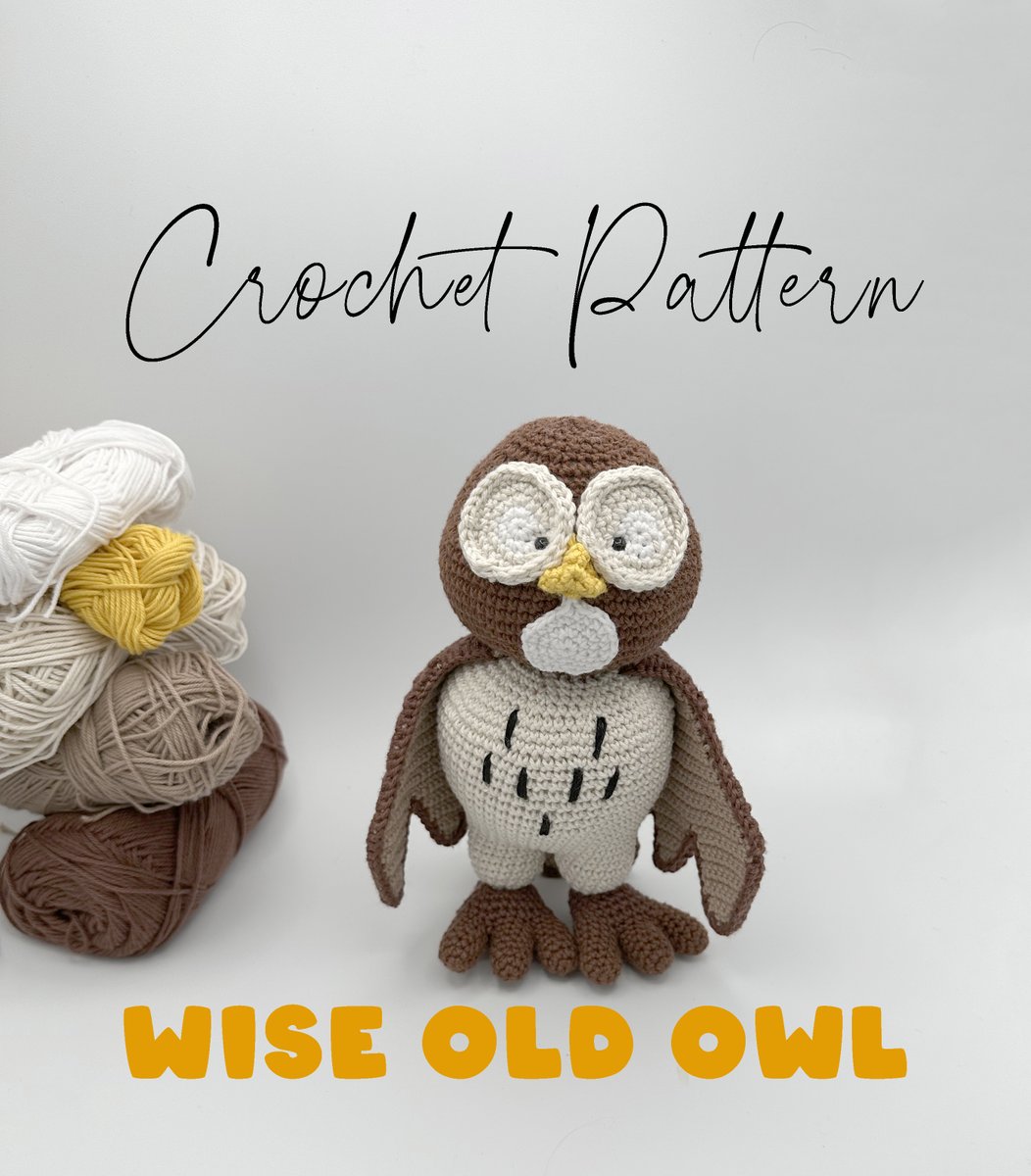 glassermarkers's tweet photo. Wise Old Owl Crochet Pattern - Owl Winnie The Pooh Amigurumi c by KateandmomShop https://t.co/mWE0hJtYGW via @Etsy #crochet #crochetpattern #wiseoldowl
#Owl #oldowl #WinnieThePooh #owlwinniethepooh https://t.co/i6wyP4LDyb