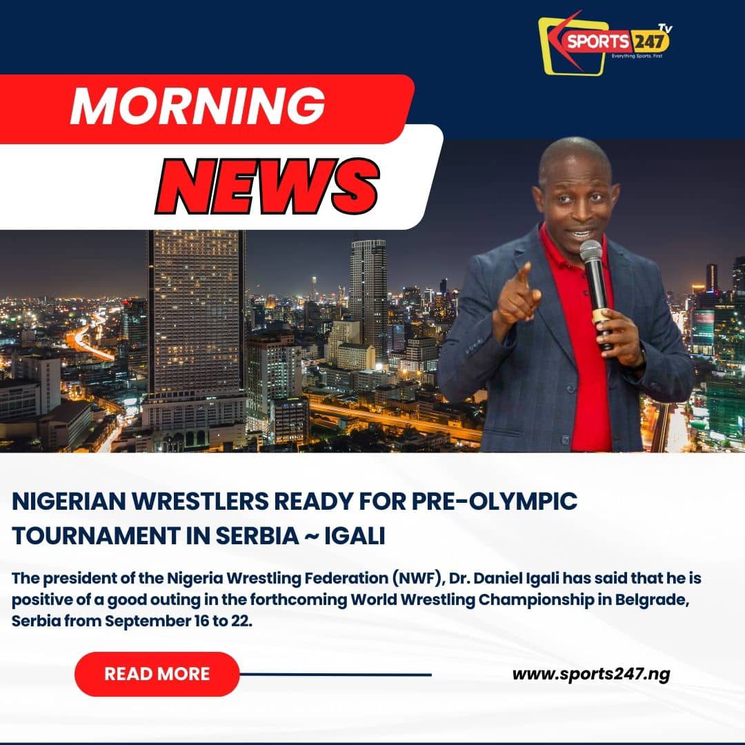 Sports247Naija's tweet image. Get your sports news updates all in one place.  

Read the details here: 
sports247.ng/we-only-select…

sports247.ng/nigerian-wrest…

sports247.ng/rivers-united-…

Let's stay informed together. 
#MorningNews
#grassrootssports
#sportsnewsupdates #SportsNews #currentnews