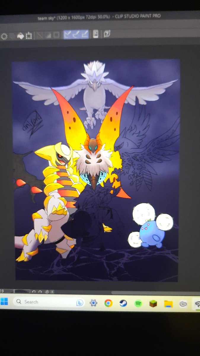 an_Droid_na's tweet photo. Decided to start working on my team for team sky and since i haven't showed off my art recently imma just leave the curent progress here before i submit it to reddit https://t.co/uN4ZMY8Vy9