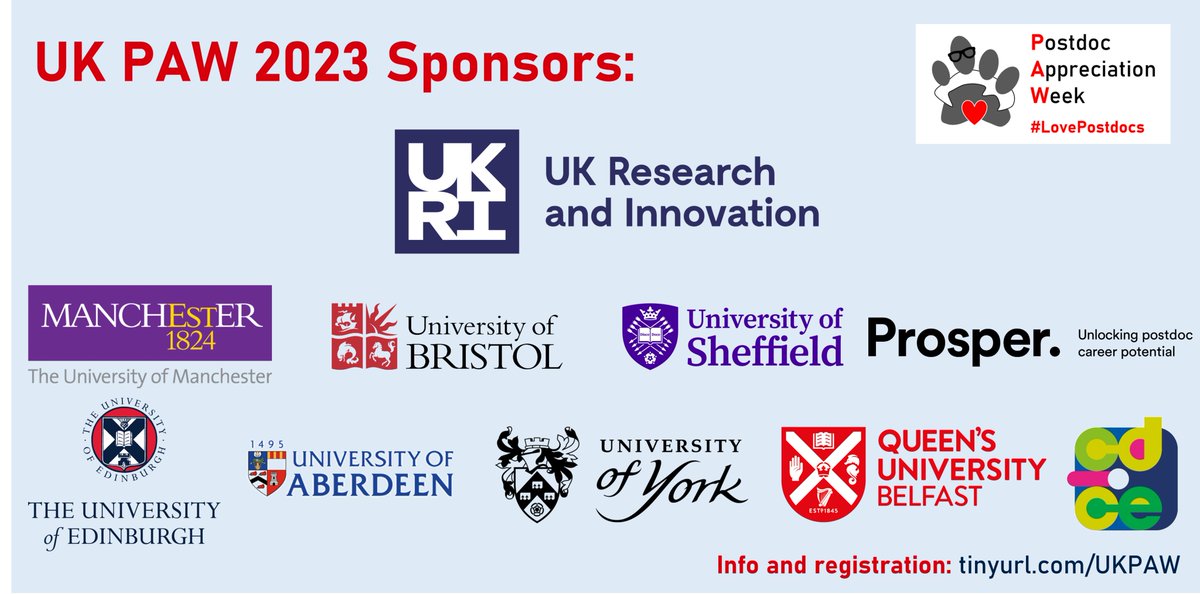 UK NationalPostdocAppreciation (@uk_npaw) on Twitter photo We're in countdown #PostdocAppreciationWeek #NPAW2023! Remember to sign up to our X-disciplinary exploration(led by <a href="/dieter_declercq/">Dieter Declercq</a> and Ian Sabroe, panellist @ClaireBurridge3, <a href="/ElainaGMamaril/">Dr Élaina is cripping out</a>, <a href="/Missingh_Mukti/">Mukti Singh</a>) AND laugh about #communication w/<a href="/DaveChawner/">Dave Chawner</a>
lovepostdocs.azurelive.net/registration/c… We're in countdown #PostdocAppreciationWeek #NPAW2023! Remember to sign up to our X-disciplinary exploration(led by <a href="/dieter_declercq/">Dieter Declercq</a> and Ian Sabroe, panellist @ClaireBurridge3, <a href="/ElainaGMamaril/">Dr Élaina is cripping out</a>, <a href="/Missingh_Mukti/">Mukti Singh</a>) AND laugh about #communication w/<a href="/DaveChawner/">Dave Chawner</a>
lovepostdocs.azurelive.net/registration/c…
