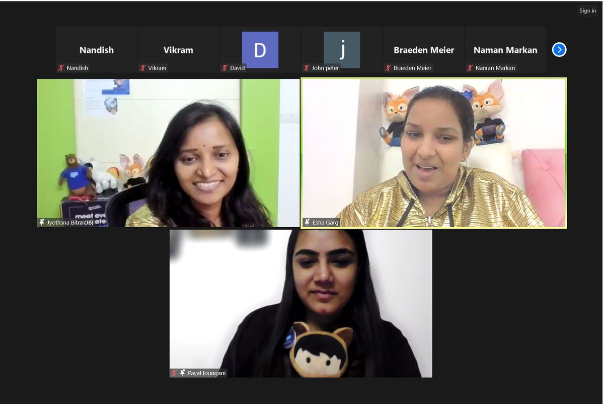 Watching <a href="/Dreamforce/">Dreamforce</a> <a href="/TrailblazerEsha/">Esha #MC²</a> <a href="/PardotNewDelhi/">Salesforce Marketers Group (Pardot), New Delhi</a>
