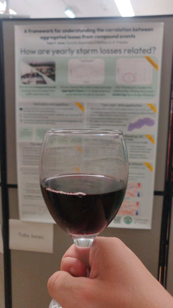 Great experience giving a talk on my work and chairing a session at <a href="/Sheff_RSC_2023/">Sheffield RSC 2023</a> (thanks to everyone who came to chat to me afterwards!). The wine at the poster session yesterday was a nice touch as well...! 🍷