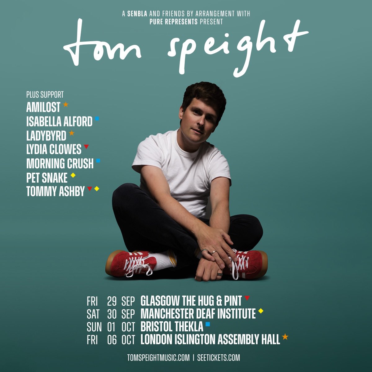 TomSpeightMusic's tweet photo. 1/2 The last month has been one of the best months of my life!I’ve never felt so much love from you all 💙 2 weeks time I’ll be playing my biggest headline shows. it’s nearly  sold out! I’ve made sure this tour was the most affordable it could be with everything going on https://t.co/pqT4dU5iS9
