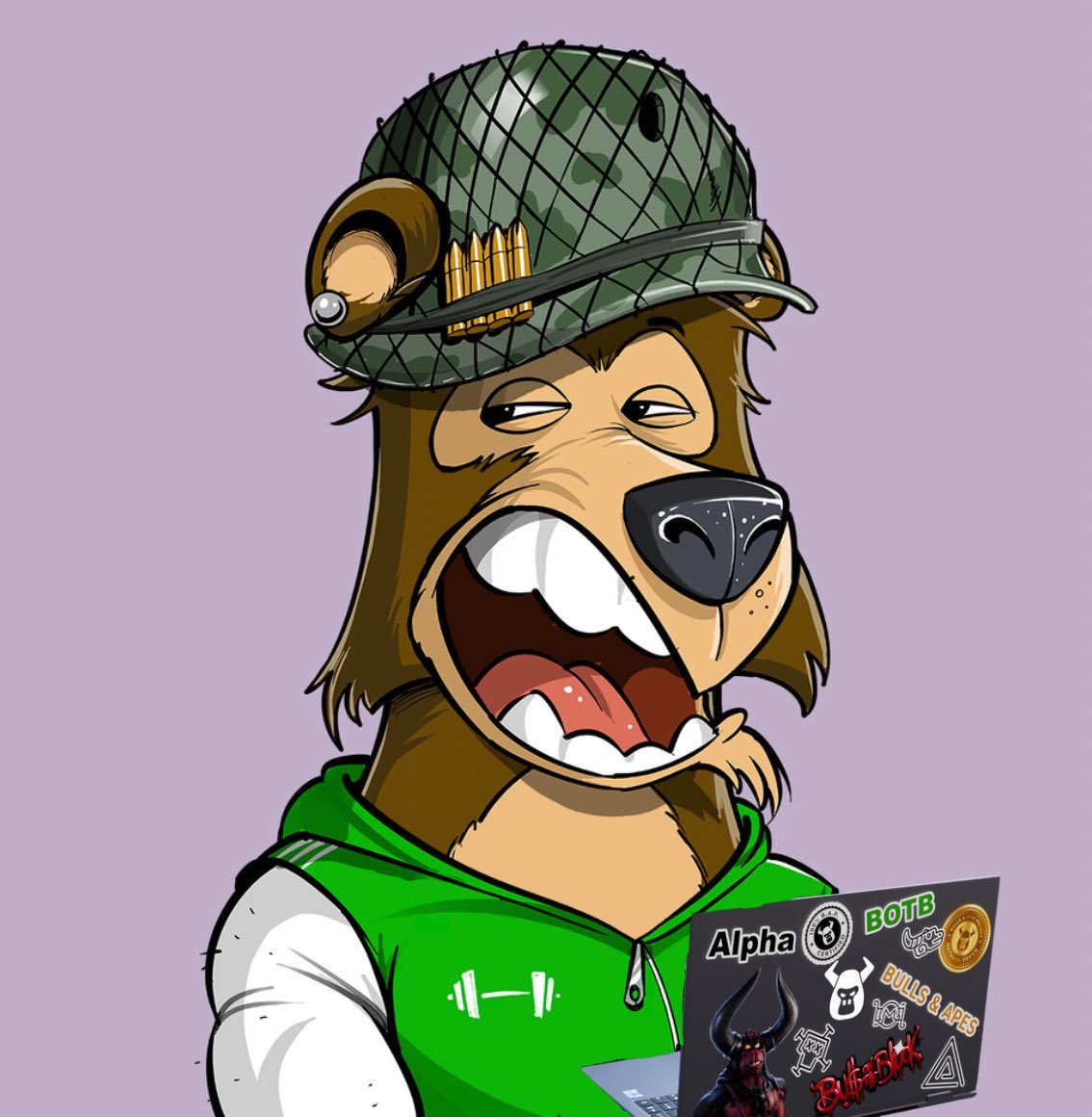 Working on training programs for <a href="/gymbears_eth/">GymBears 🟩🐻</a> clients with #apetraitoftheday 🟢💪🏽 @cryptosheep_eth be cooking let’s play the movement is here <a href="/MNT_Man1/">MountainMan1.eth $XTER</a> <a href="/Kubancameraman/">Cuban🎥🇨🇺🇺🇸</a> #gymbearstrong