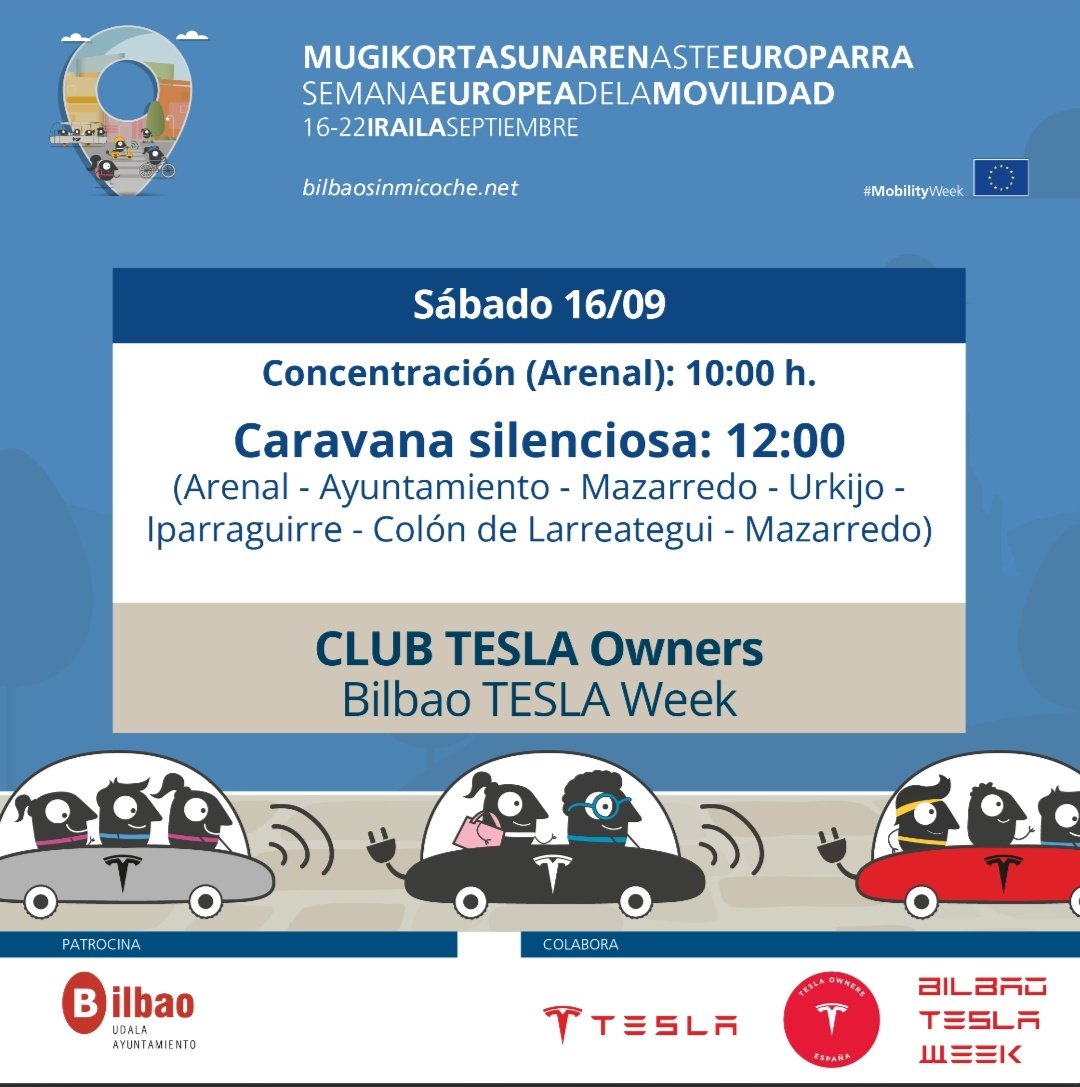 Nos vemos este fin de semana en #ECOMOV Valencia? O en la #Semanadelamovilidad de Bilbao?
Nosotros estaremos allí!!
Os esperamos!!!