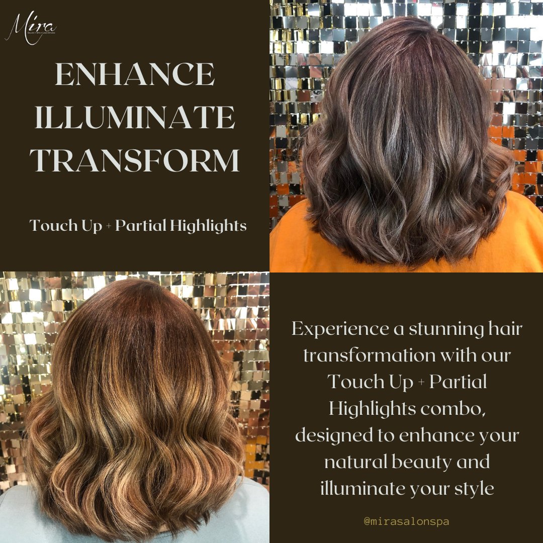 Elevate your hairstyle and let your beauty shine through with our expertly crafted partial highlights. Our specialists are here to enhance your natural look, adding dimension, radiance, and a touch of glamour to your hair. ✨

Or call us at 815-748-5887

#PartialHighlights
