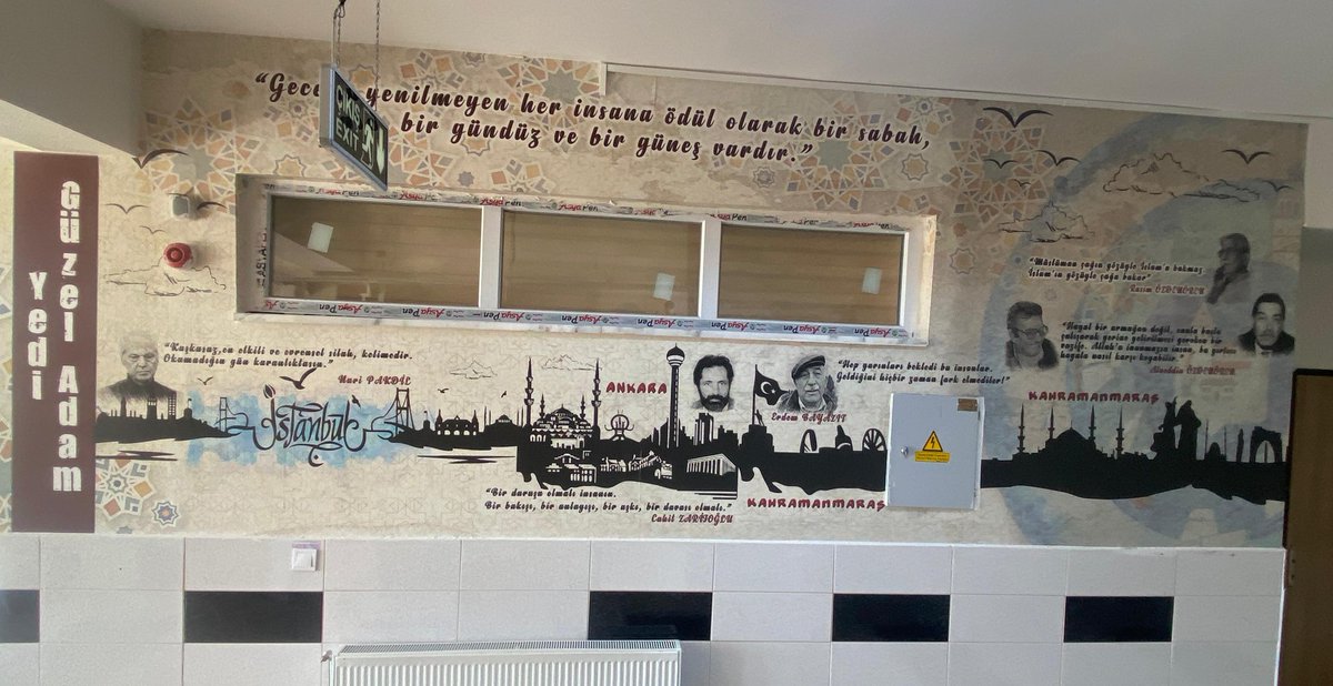 DerinkuyuL's tweet photo. Okulumuzda yapılan  "Edebiyat Koridoru" çalışması tamamlanmıştır. Emeği geçen herkese teşekkürler.
@yusufyaz66 @nevsehirmem @DerinkuyuIlce @muraddemirts https://t.co/doTUtF3YYD