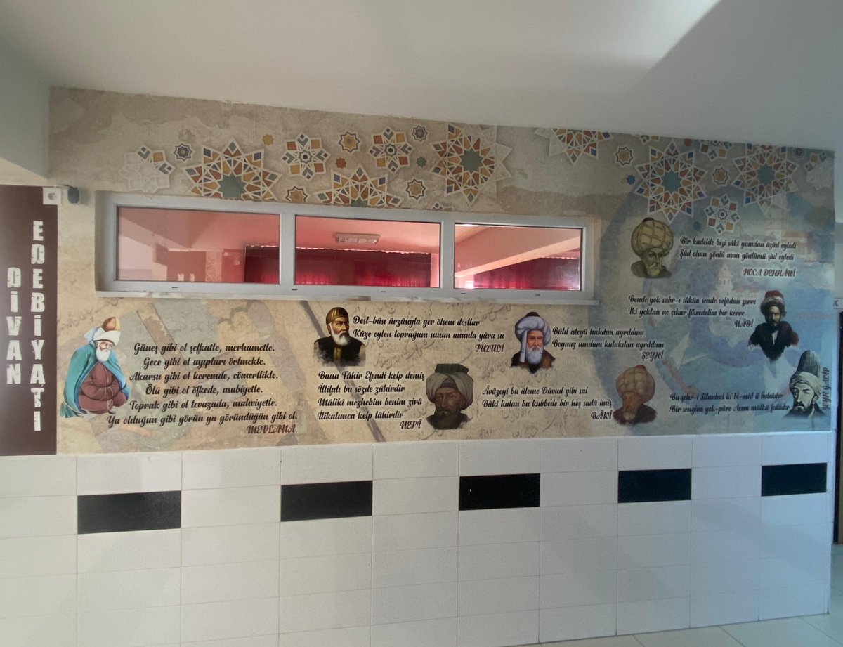 DerinkuyuL's tweet photo. Okulumuzda yapılan  "Edebiyat Koridoru" çalışması tamamlanmıştır. Emeği geçen herkese teşekkürler.
@yusufyaz66 @nevsehirmem @DerinkuyuIlce @muraddemirts https://t.co/doTUtF3YYD