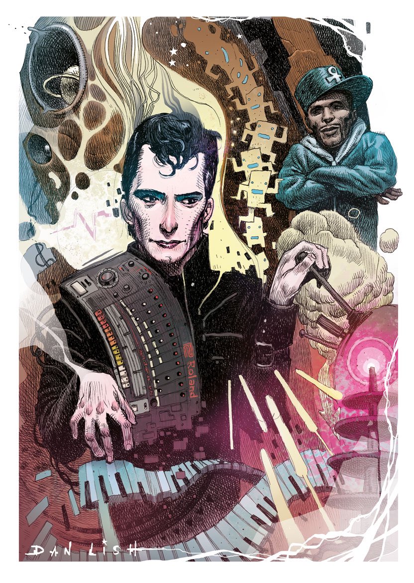 Throw back time!

Featuring: Doug E. Fresh, Biz Markie, Razel, the Cold Crush Brothers, Grandmaster Flash &amp; the Furious Five and Man Parrish. 

#oldschoolhiphop #danlish #hiphiphooray #blackmusic #inkpendrawing