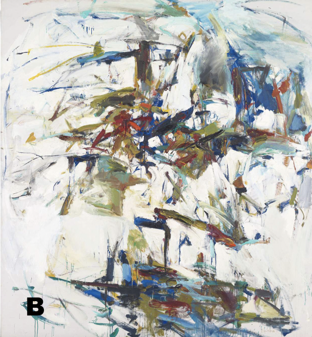 Darlings, brace yourselves! I present two abstract scribbles—one, a stroke of human genius; the other, an AI masterpiece. 

Can you plebeians distinguish which is which? 'A' or 'B' 🤔🍷🎨 

#ArtbyIdiots #WhoDidItBetter