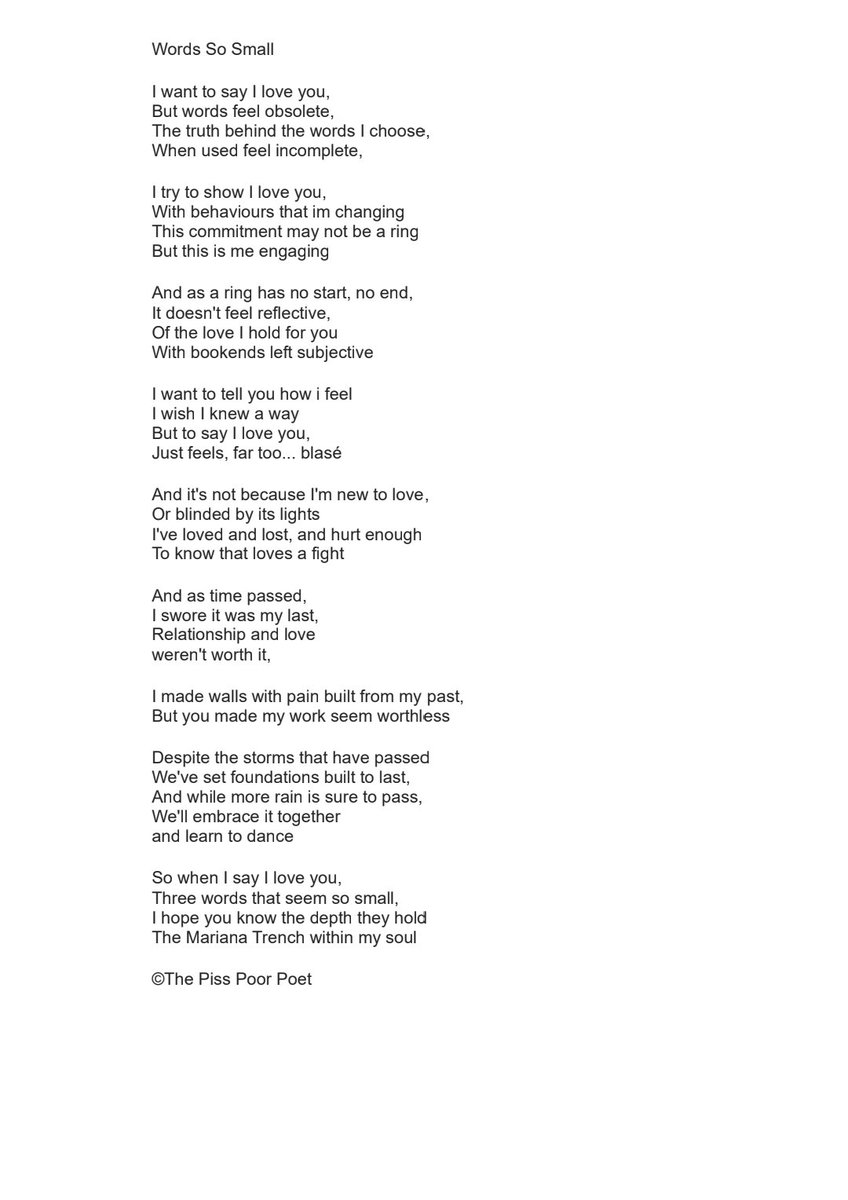 ThePissPoorPoet's tweet photo. A different type of poem to my usual... 

It's so weird here now... it really feels like a ghost town with #poetry #storytelling #Rhymes #writing 

Is it still worth coming back? Lol ❤️ https://t.co/HapdWHYc1B