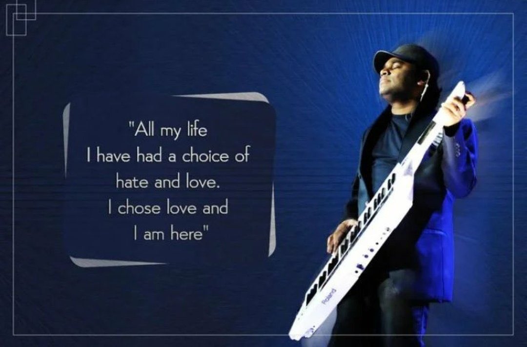 srtragavan's tweet photo. All my life, I'm following him & he inspiring me. 💙 His music & interviews heals me in the tough times. It will continue forever ♾️
It's beyond love, we chose @arrahman & we are here.
#WestandwithARR #IsupportARR
#MarakkumaNenjam #ARRahman https://t.co/n2zB2Jfc8a