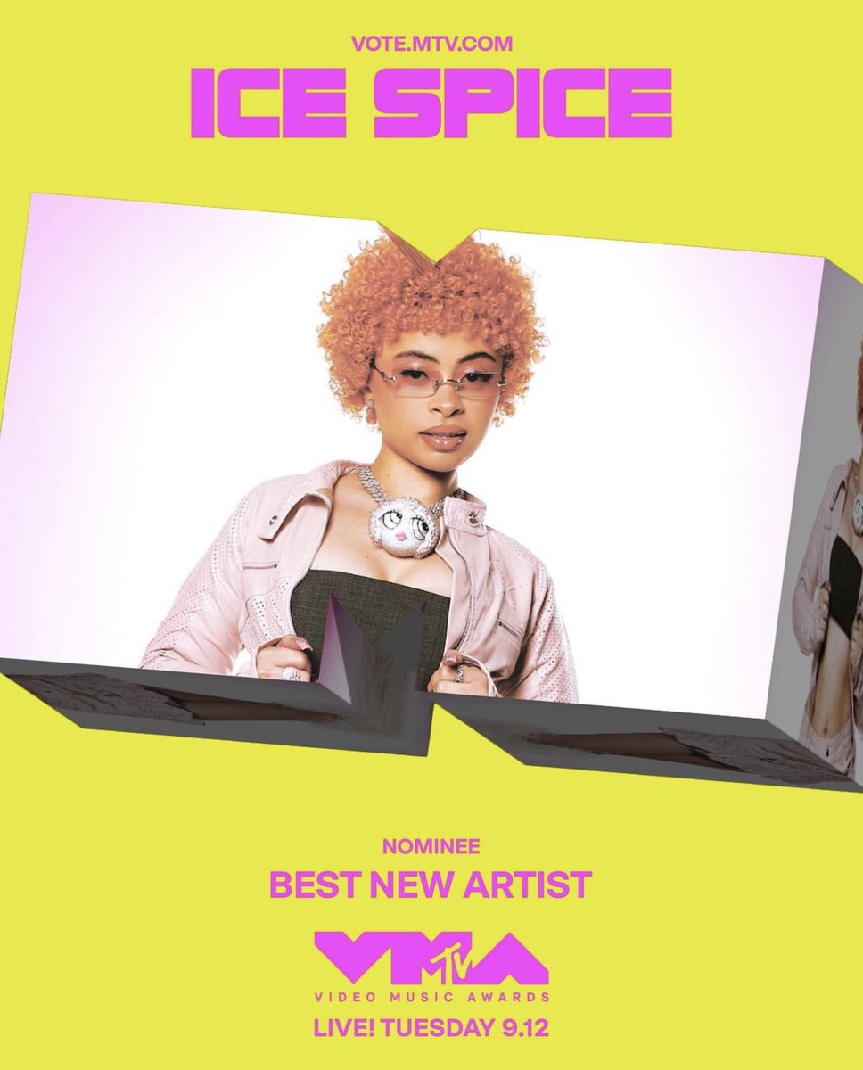 go vote @icespicee_ for best new artist🍘 #VMAs #VMA #IceSpice #BestNewArtist