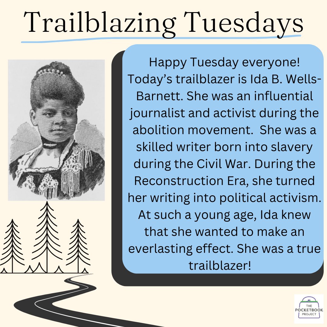 pocketbookproj's tweet photo. Happy Tuesday! Here's our trailblazer! https://t.co/NzwUDMXQMX