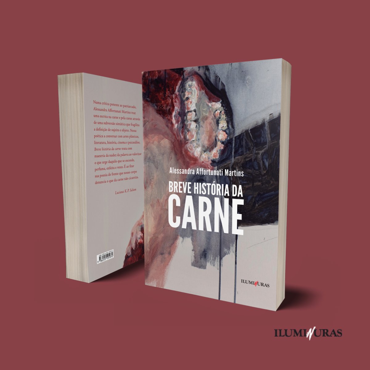 iluminuraslivro's tweet photo. Breve história da carne | Alessandra Affortunati Martins

15,5x22,5 cm | 216 Páginas
ISBN: 978-65-5519-197-4

[Link na bio via https://t.co/rR0PhEmJbf]

#AlessandraAffortunatiMartins #Poesia #História #Feminismo #instabooks #booktwt #book #livros #editorailuminuras #iluminuras https://t.co/VhLMmEE9gs