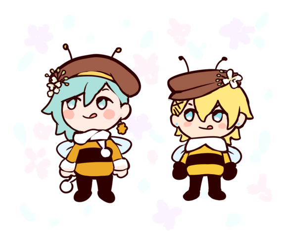 「shining live bee movie event real 」|wormのイラスト