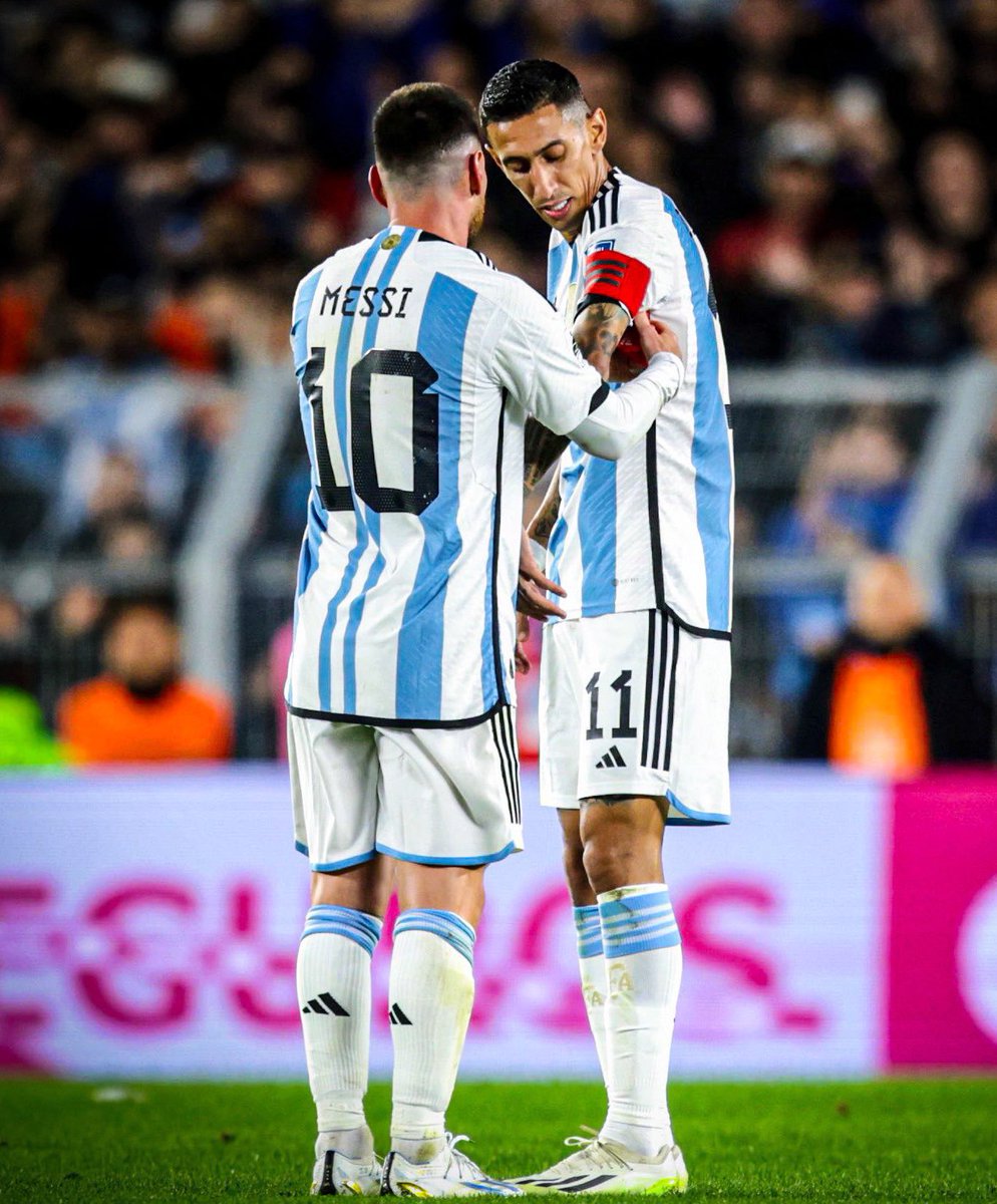 AlbicelesteTalk's tweet photo. Ángel Di María will be the captain today 🫶©️ https://t.co/Lcpgd3ndxk