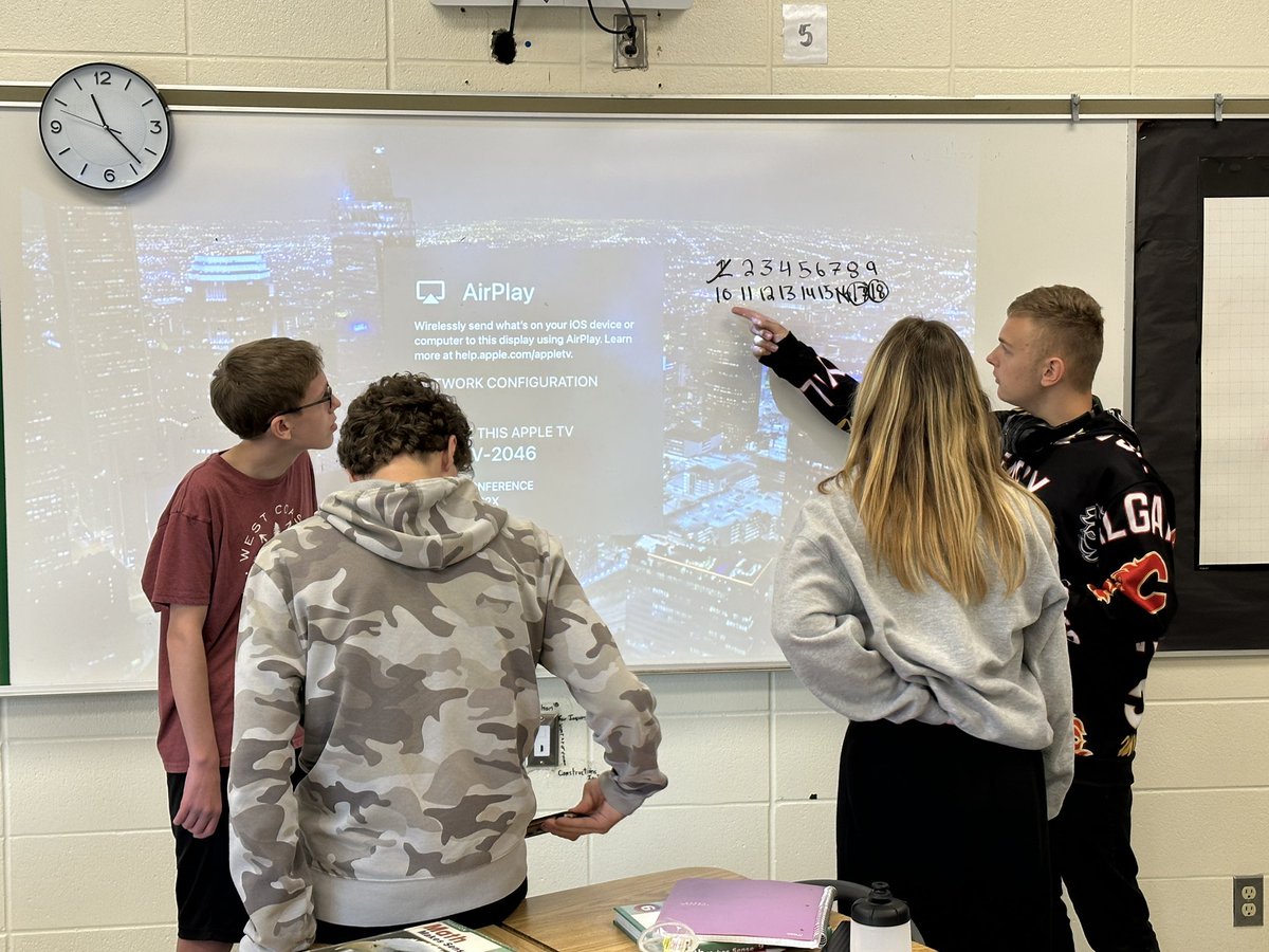 Discussing factors, multiples, divisibility and more with the Tax Man problem in grade 9. 

#thinkingclassrooms #wearechargers #rvsed