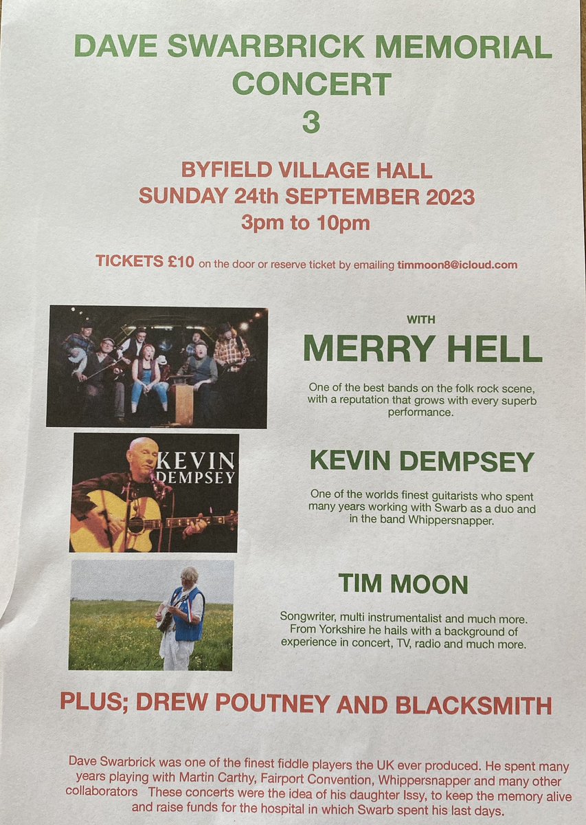 TimMoonMusic's tweet image. Not long to go. It’s a good cause. Come , please. If you can’t come please share the hell out of this. Cheers.