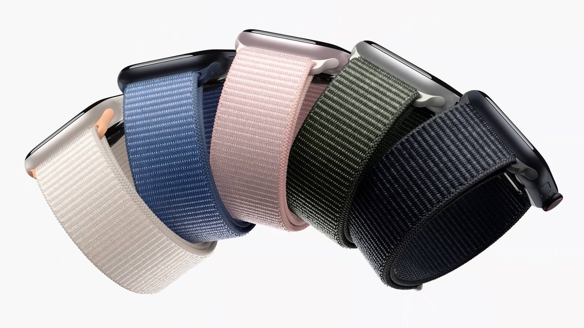 ijustine's tweet photo. The new Apple Watch Series 9 is the first carbon neutral product! They are also no longer using leather in any future Apple Product. https://t.co/pKCHrft0Qs