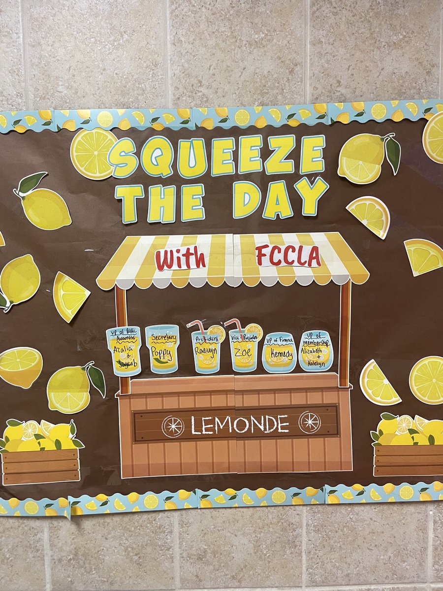 Our 23-24 HMS FCCLA officer team has been announced! We have some great student leaders ready to make a difference this year!