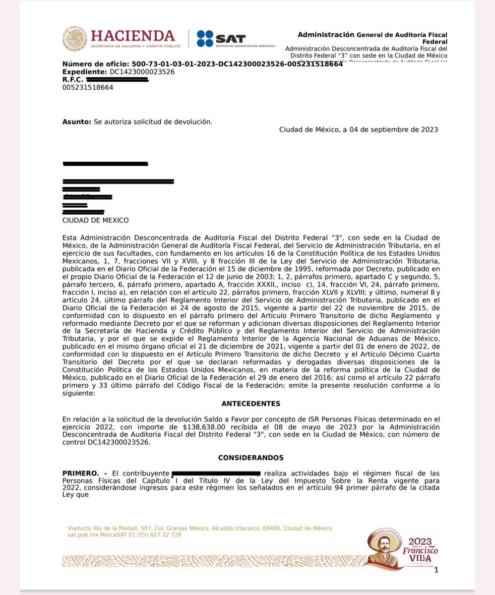 _Pekito's tweet image. Otro cliente satisfecho!😊
Síganme para más autorizaciones de devolución!😌
#DevolucionSat