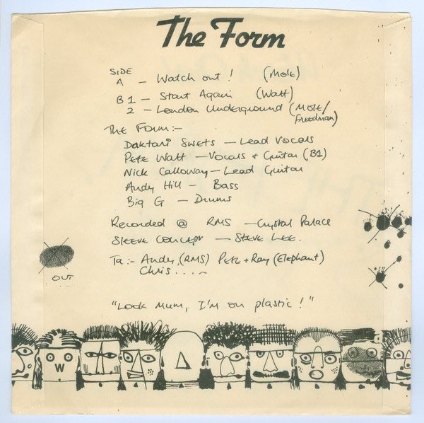 AllunDavies's tweet image. Anyone up on Punk vinyl? Think I’ve hit the big one …. This came in today (got excited and forgot to photograph it) but here’s some library pics. 

Mine is signed by the band. 

Why is this so valuable? Is it the hold grail of Punk EP’s ? #punk #TheForm
