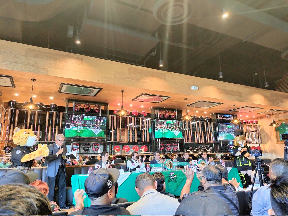 💫🥊 Conferencia de #Prensa <a href="/WBCBoxing/">World Boxing Council</a>  👏🏻😎