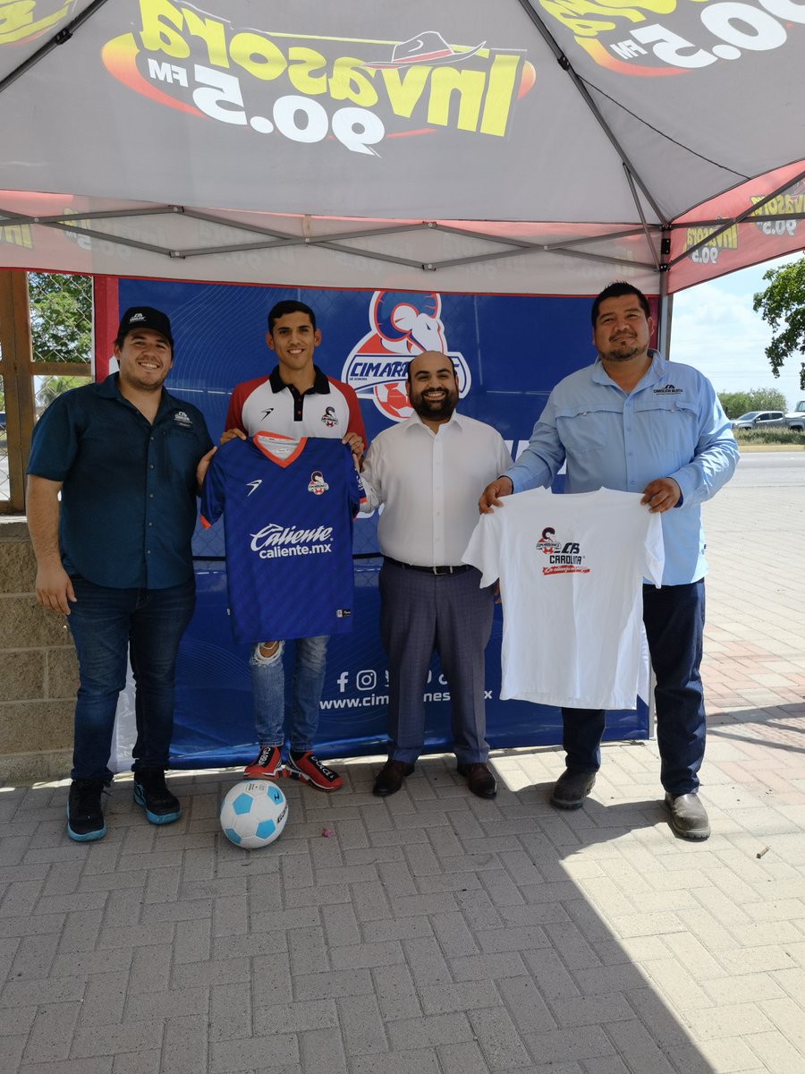 CimarronesFC's tweet photo. ¡Tenemos un nuevo aliado! 🙌 🐏

Esto fue un poco de lo que se vivió en la firma de alianza @mx_block - Cimarrones de Sonora.

Estamos orgullosos de formar alianzas que suman, ¡Bienvenidos! 😁

#PorMasH1storia https://t.co/Af9UXcg0nf