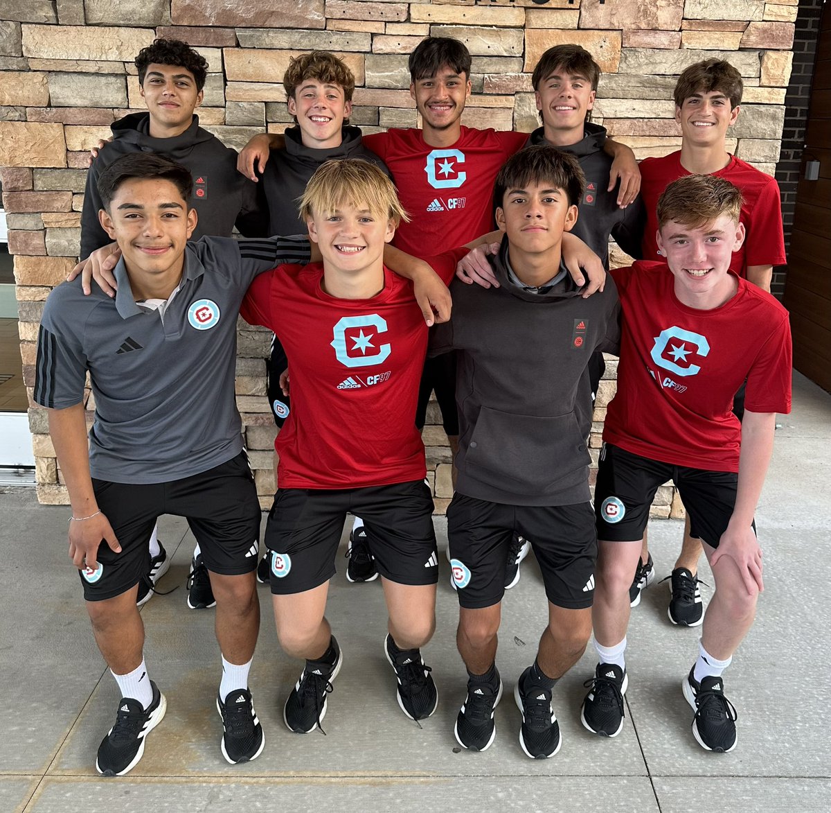 CHIFireAcademy's tweet photo. Nine of last year's FC United players represented Chicago Fire Academy in @MLSNEXT competition last weekend!

Michael Gomez U-14
Ivan Garcia U-14
Lukas Peterson U-15
Roko Pehar U-15
Owen Sloan U-17
Antonio Delgado U-17
Jacob Gassman U-19
Charlie Heuer U-19
Peter Soudan U-19 https://t.co/3qZnIcdyDD
