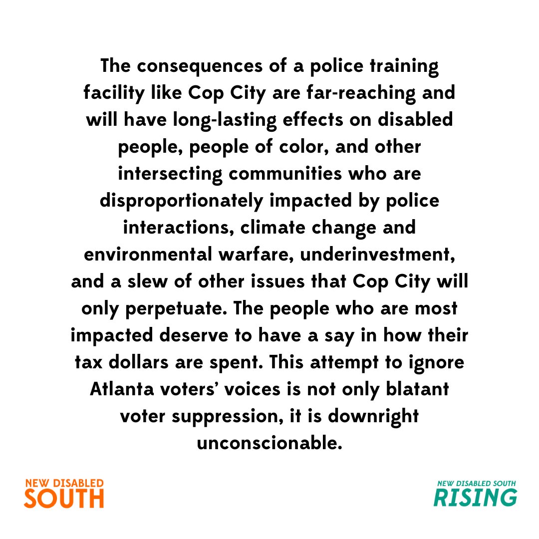 New Disabled South Rising tweet media