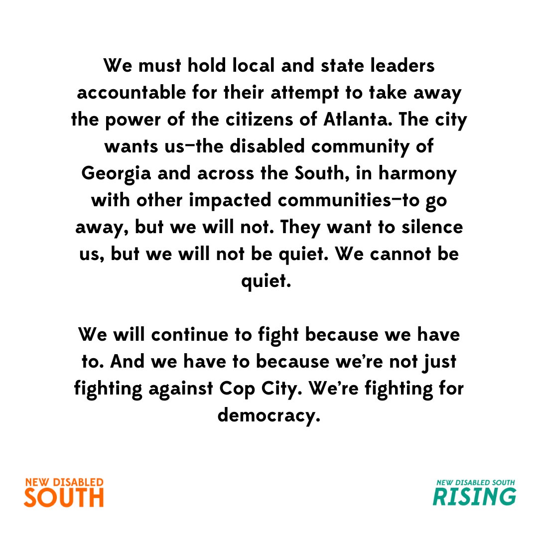 New Disabled South Rising tweet media