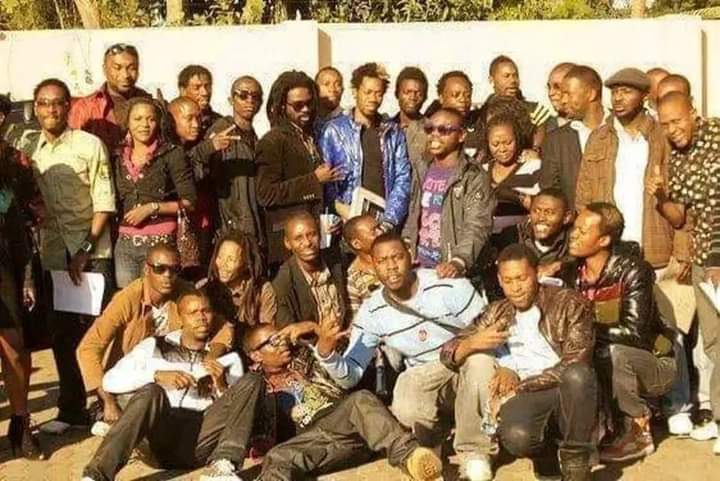 #ZambianMusic🎵

A group photo from the yester year of Zambian musicians🇿🇲🇿🇲🇿🇲

Spot and identify🤭