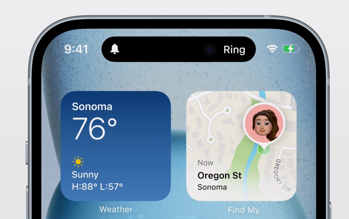 JournalDuGeek's tweet photo. Voici l'iPhone 15 ! #AppleEvent https://t.co/QoszqdBP2Z