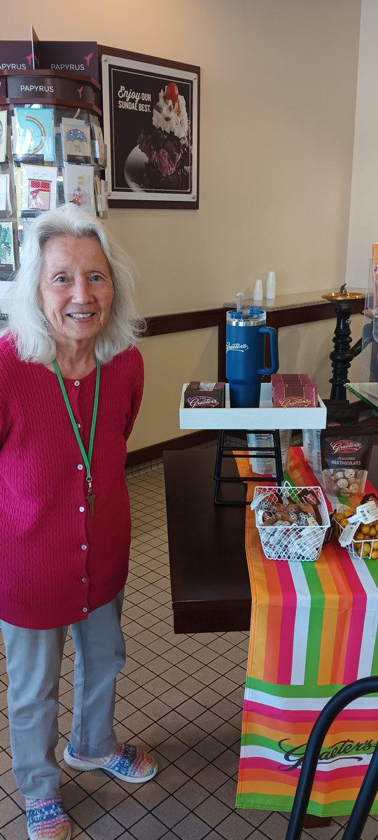 We enjoyed our outing to Grater's Ice cream shop!