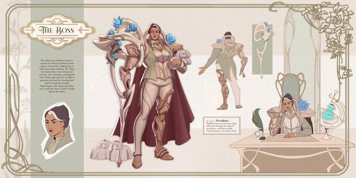 asphodellesart's tweet photo. teapunk project from last year; steampunk with art nouveau instead of victorian design language sounded cool https://t.co/HN9aNiHZre