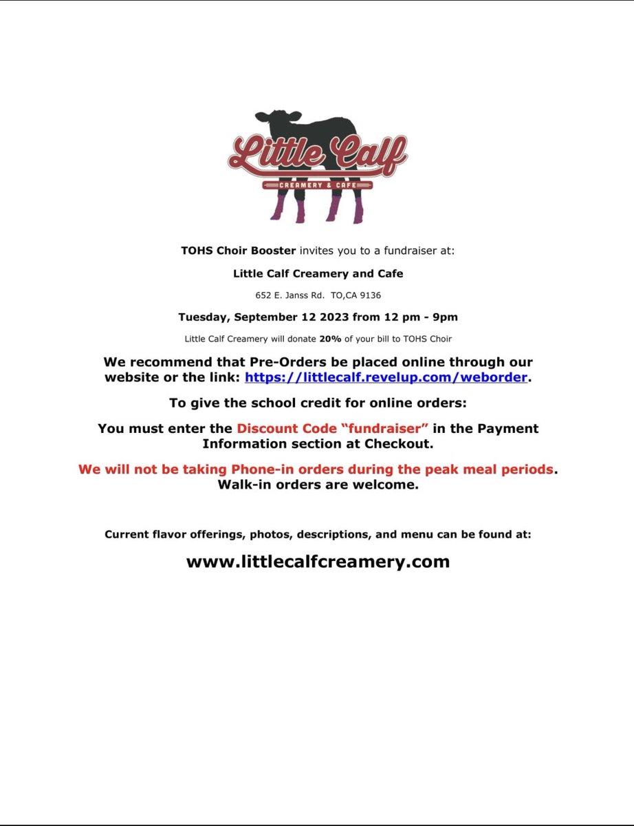 TOHS Choir tweet media