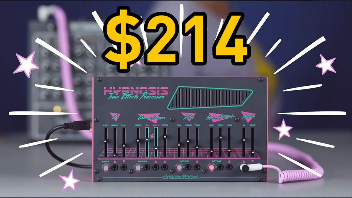 Hypnosis DIY Reissue for $214 #dreadbox #effects youtu.be/xOOqHKu---U