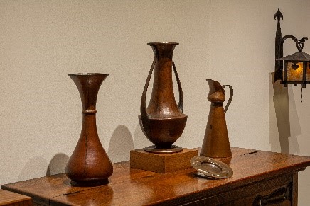 Museum_AACM's tweet photo. Visit MAACM’s newest exhibition “These Humbler Metals” to see extraordinary metalworks from the Arts and Crafts movement.
#MAACM https://t.co/nrIgHsV7e9