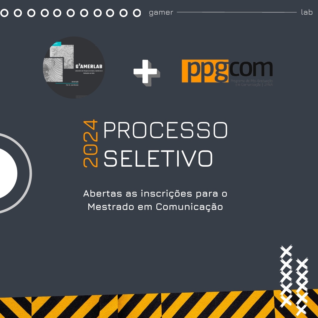 gamerlabufma's tweet photo. Quer fazer parte da próxima geração de mestres em Comunicação?  Junte-se a nós no Programa de Pós-Graduação em Comunicação da UFMA! 

#PPGCOMUFMA #MestradoEmComunicação #GamerLabUFMA #PesquisaEmGames https://t.co/i7V7jeZW4z
