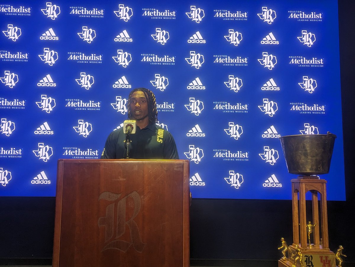 Corner Sean Fresch said professors and students have reached out this week to congratulate him and the team on the win. Praised the student body for their support on Saturday.