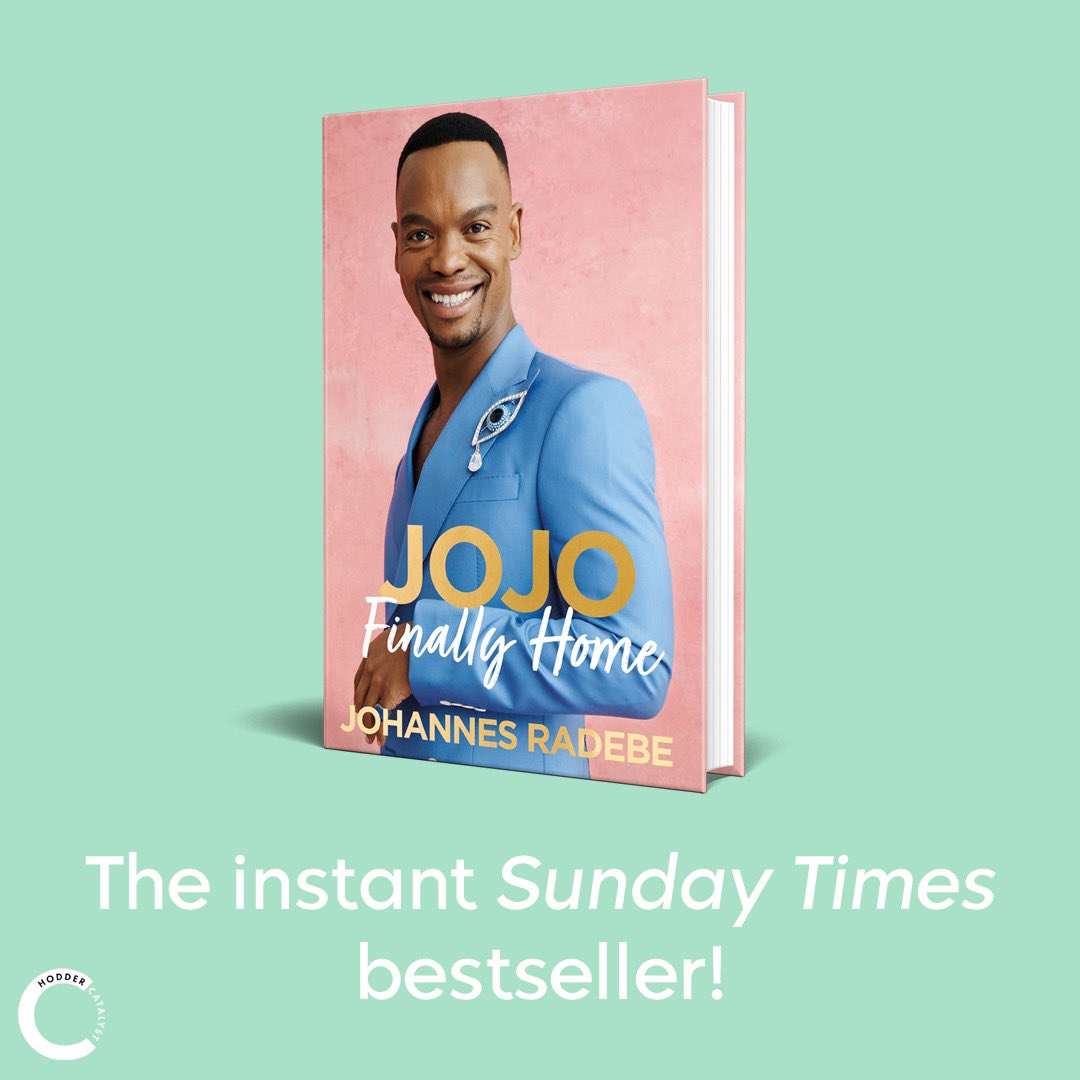 Jojo: Finally Home has made the Sunday Times best sellers list! 🥹 A massive thank you to everybody who has supported me and bought the book, this is all down to you. I'm so grateful, I could burst with joy. THANK YOU. 🙏🏾❤️ @hodderbooks